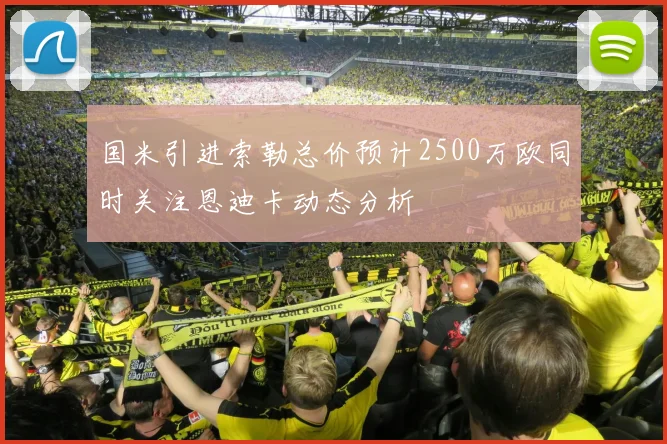 国米引进索勒总价预计2500万欧同时关注恩迪卡动态分析